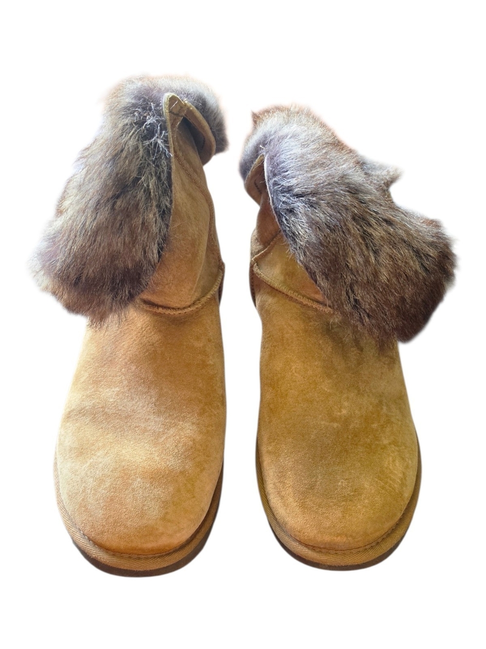 UGG Women's Meadow Boots in the classic chestnut colorway